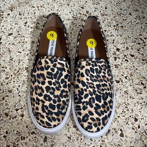 Steve Madden Leopard Slip On Sneaker